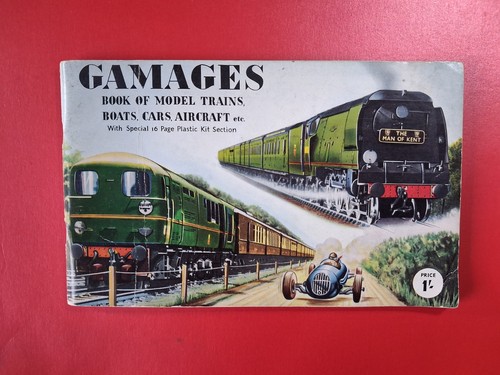Gamages 1958 book - book, model