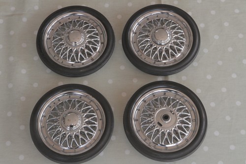 Four vintage wheels for - , a