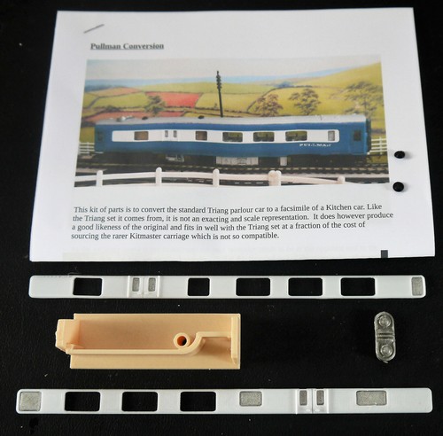 Triang blue pullman palour car - triang,