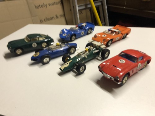 1960s scalextric triang cars - scalextric,