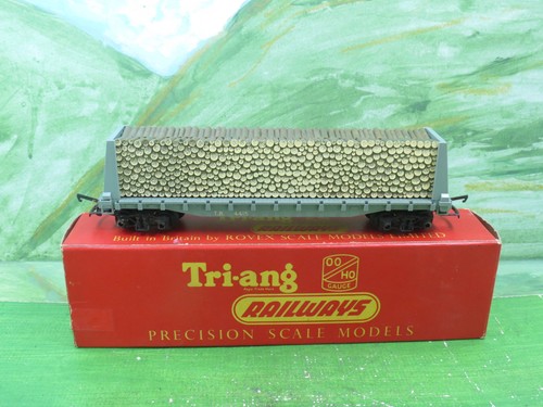 Triang r235 pulp wood car - pulp,